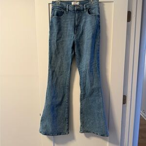 Abercrombie & Fitch High Rise Flare Jeans